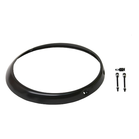Uro Parts Porsche Headlamp Rim Bl, 91163193301 91163193301